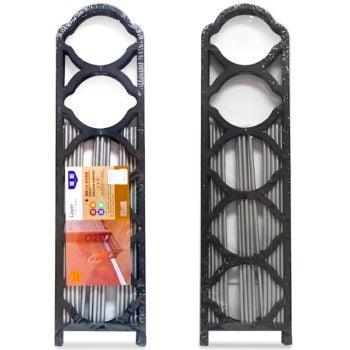 4-Tier Metal Storage Rack – Multipurpose Space-Saving Organizer