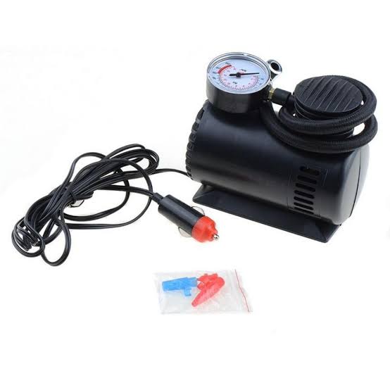 300 PSI 12V Car Tyre Inflator – Portable Air Compressor with Pressure Gauge