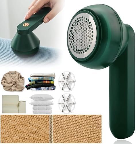 Rechargeable Lint Remover – Electric Fabric Shaver for Clothes, Sweaters & Upholstery