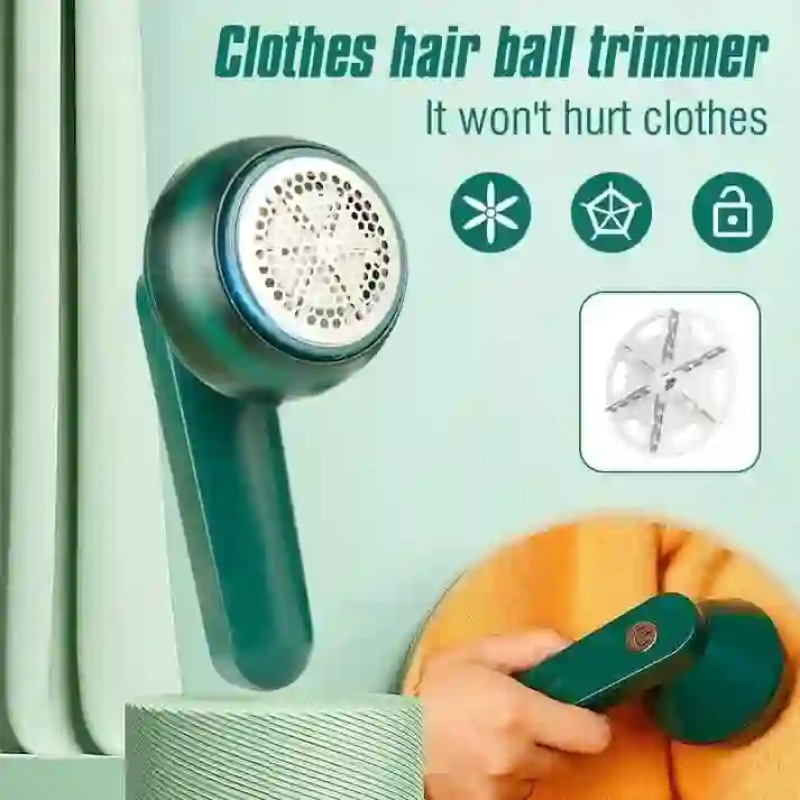 Rechargeable Lint Remover – Electric Fabric Shaver for Clothes, Sweaters & Upholstery