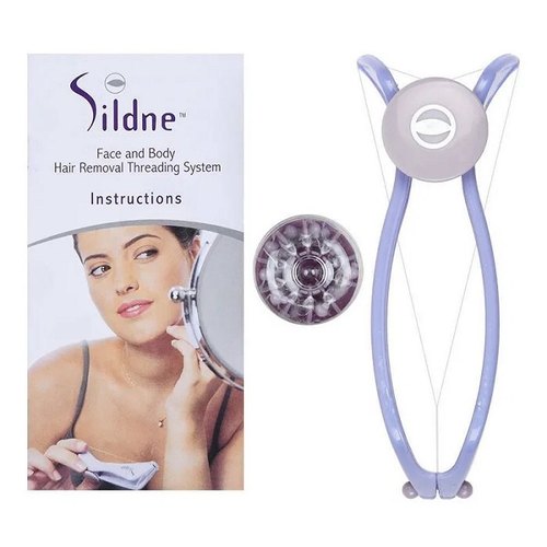 Electric Eyebrow & Facial Hair Remover – Portable Threading Machine for Women