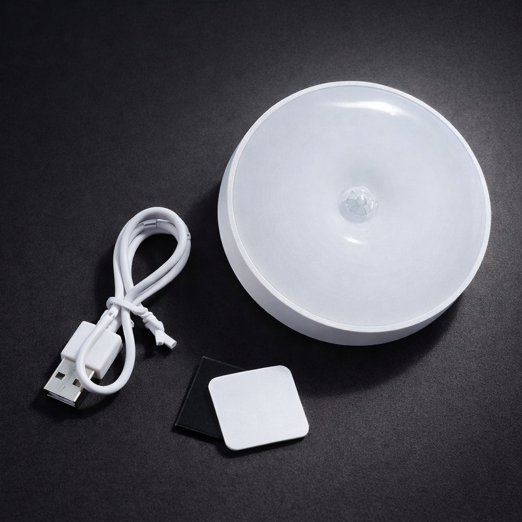 Rechargeable Motion Sensor Night Light – Wireless LED Cabinet & Closet Light