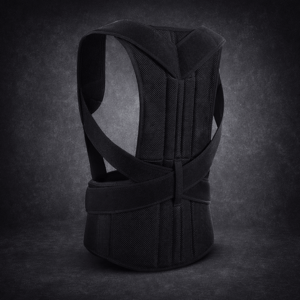 Adjustable Posture Corrector Belt – Upper Back, Shoulder & Spine Support Brace