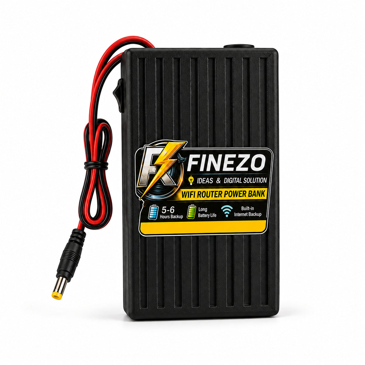 12000mAh WiFi Router UPS – 12V Mini Power Backup with 5–6 Hours Runtime
