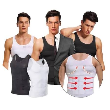 Men’s Body Shaper Vest – Slimming Compression Undershirt for a Sleeker Look