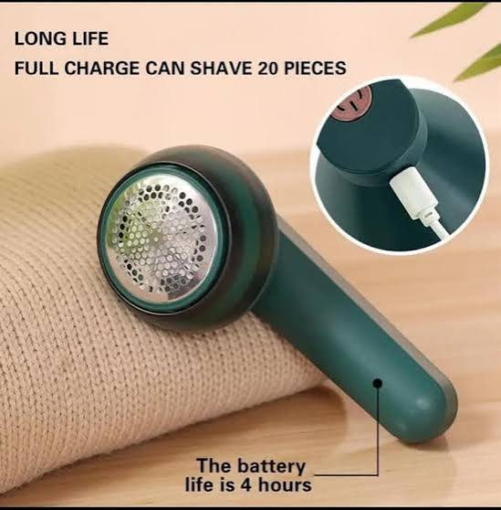 Rechargeable Lint Remover – Electric Fabric Shaver for Clothes, Sweaters & Upholstery